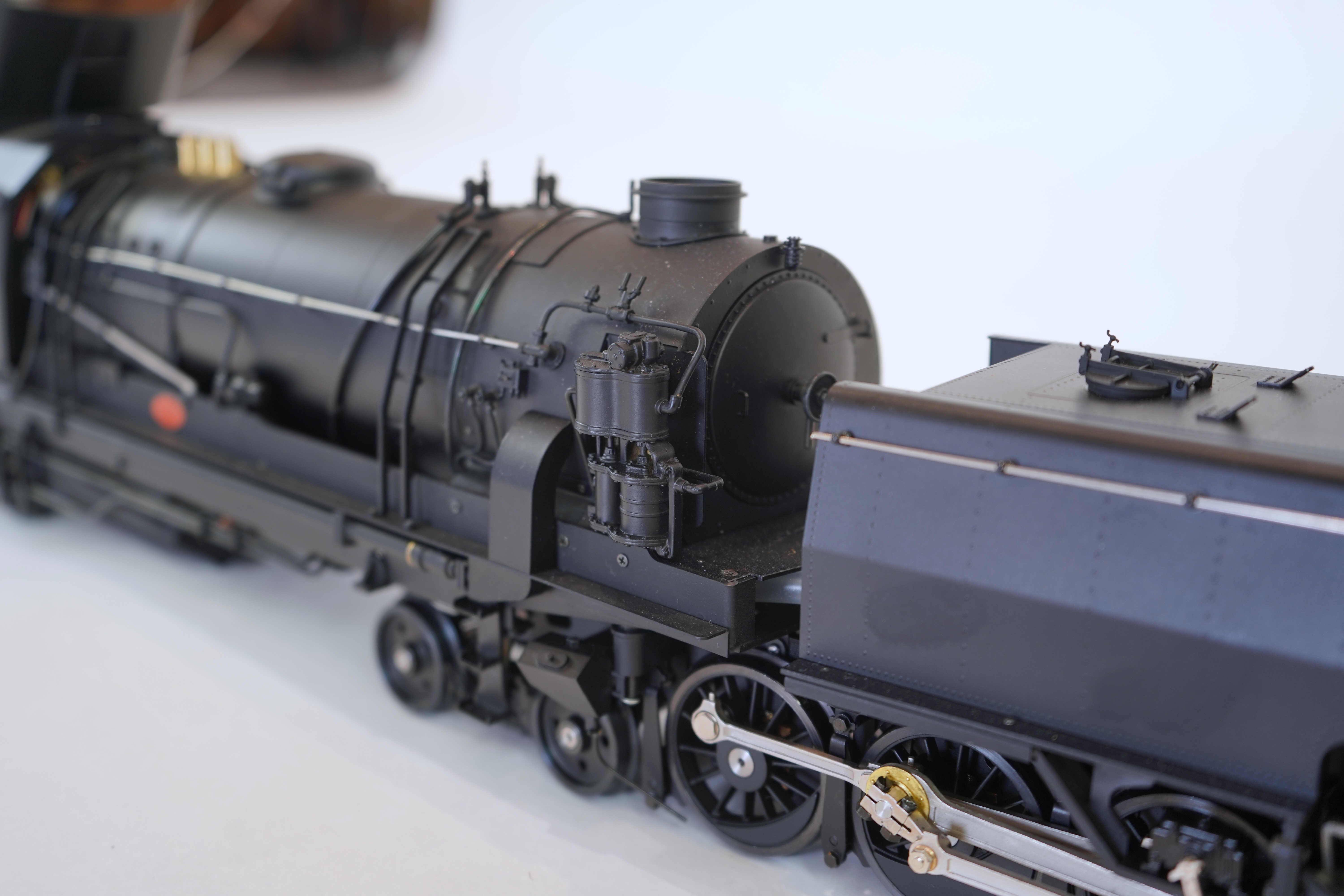 A Gauge One Aster Hobbies live steam Australian NSWGR AD60 Class, Bayer-Garratt 4-8-4+4-8-4 locomotive (from the 2009 production run), 6040, the kit built version, spirit fired working four cylinder motion, with grate an